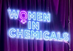 Women in Chemicals neon sign