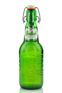 Picture of a Grolsch bottle