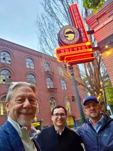 Reno Novak, Dr. Leonel Griego, and Dr. Alan Dyke