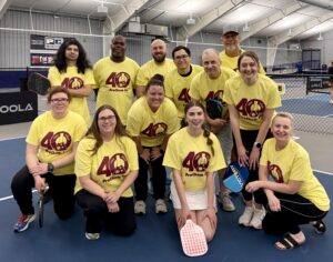 ProChem employees at the 3rd annual pickleball event pose for a team picture