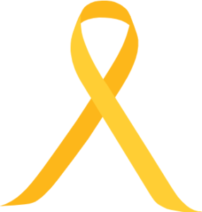 Yello Ribbon for Childhood Cancer Awareness